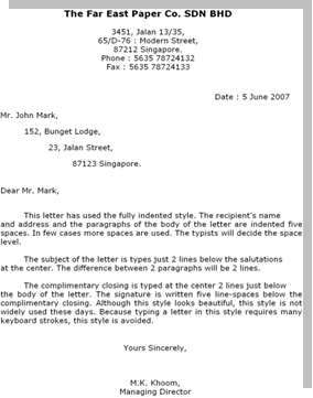 Contoh Surat Resign Dalam Bahasa Inggris Detil Gambar Online